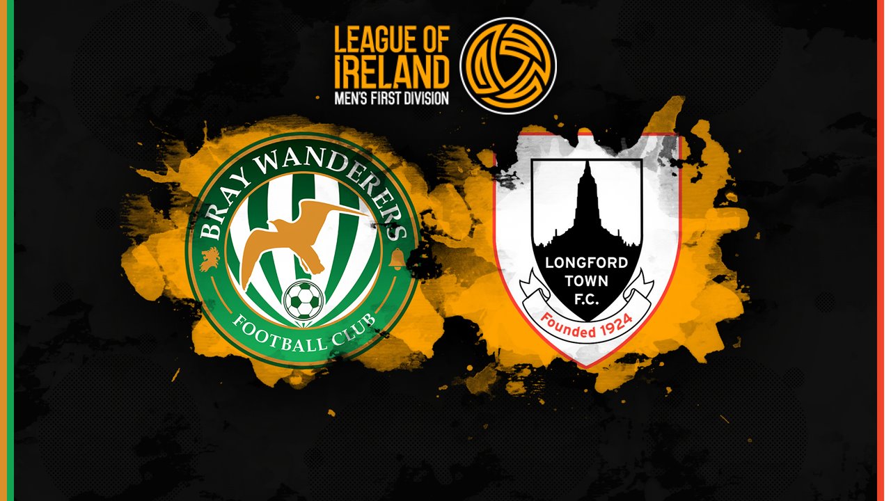 Bray Wanderers vs Longford Town poster