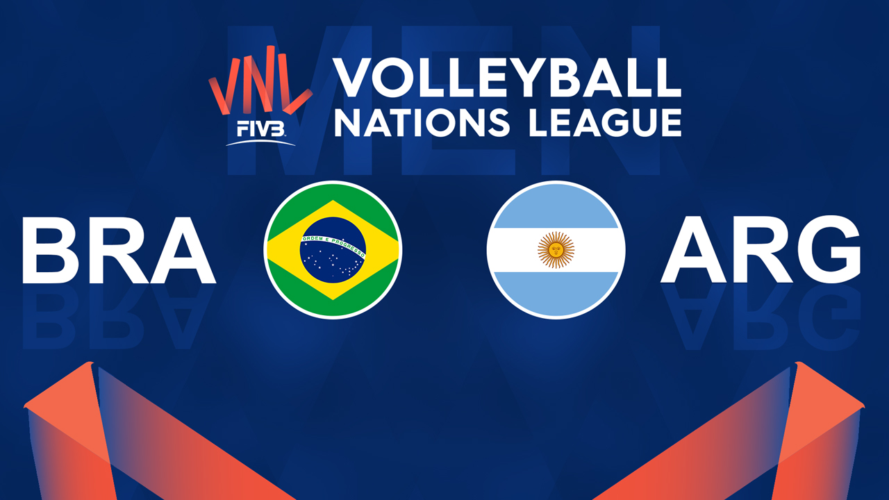Brazil Volleyball vs Argentina Volleyball poster