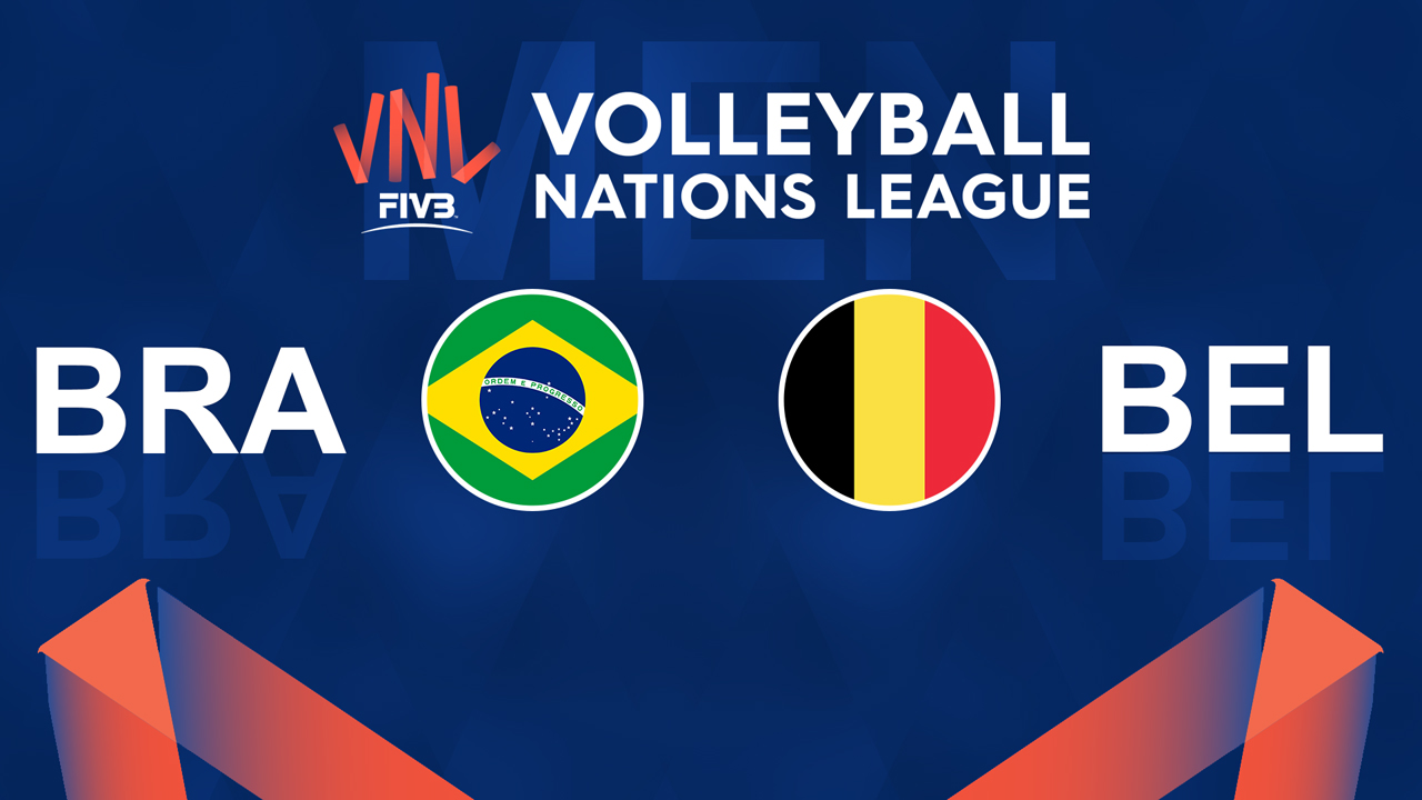 Brazil Volleyball vs Belgium Volleyball poster