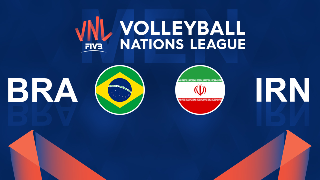 Brazil Volleyball vs Iran Volleyball poster