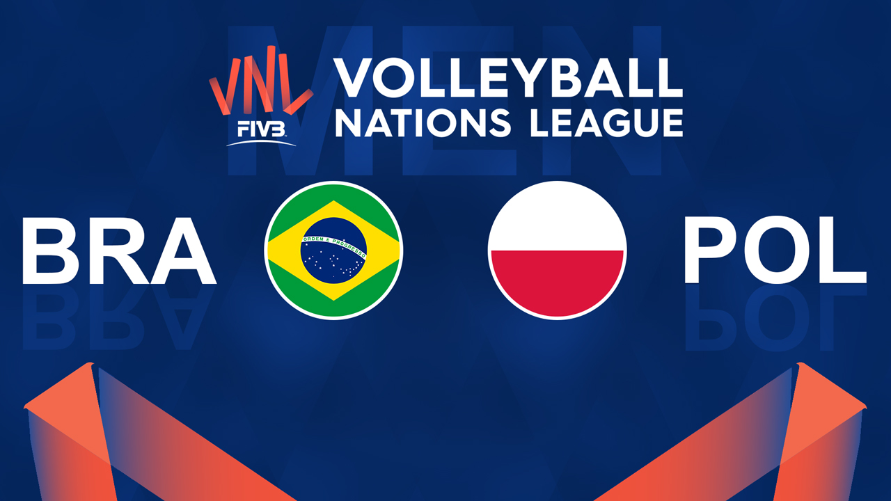 Brazil Volleyball vs Poland Volleyball poster