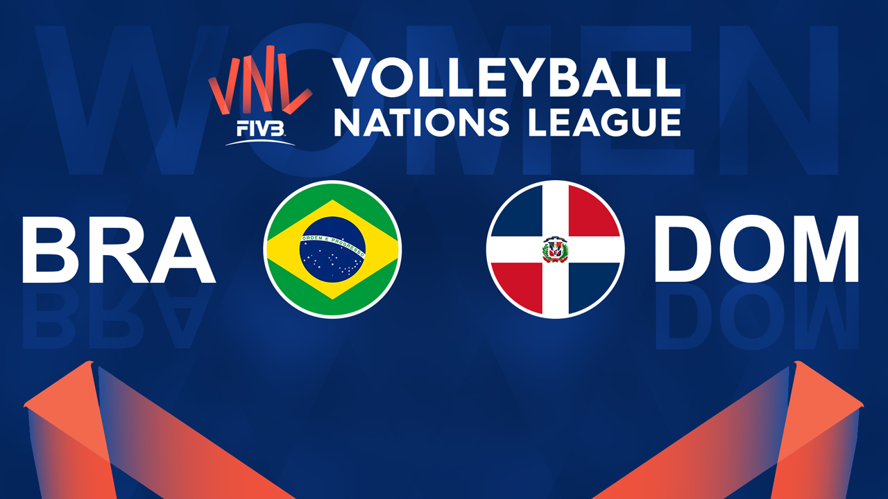 Brazil Volleyball Women vs Dominican Republic Volleyball Women poster