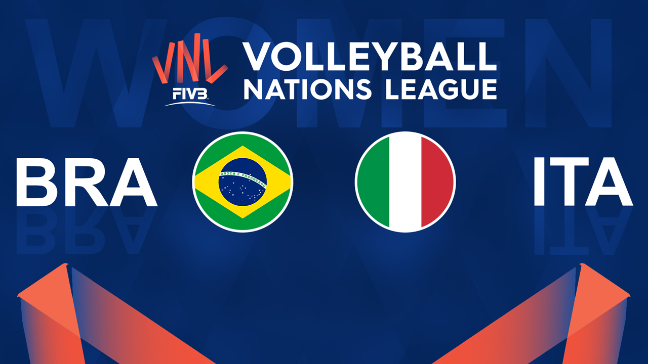 Brazil Volleyball Women vs Italy Volleyball Women poster
