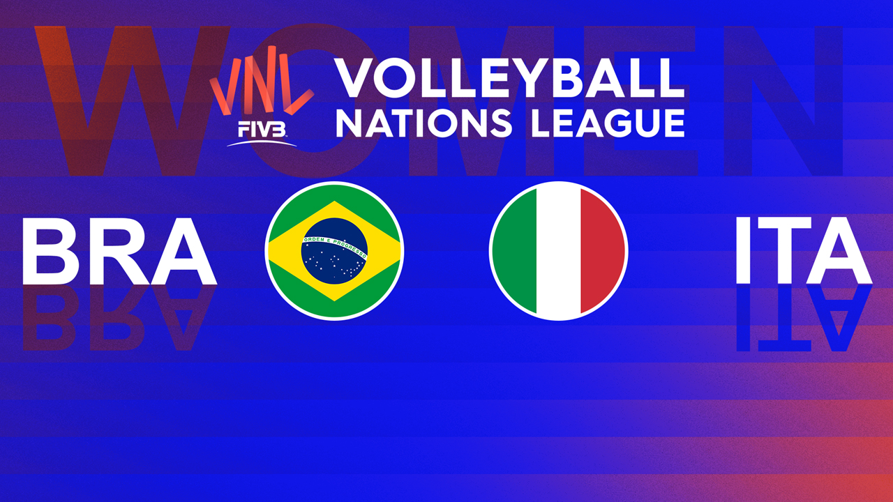 Brazil Volleyball Women vs Italy Volleyball Women poster