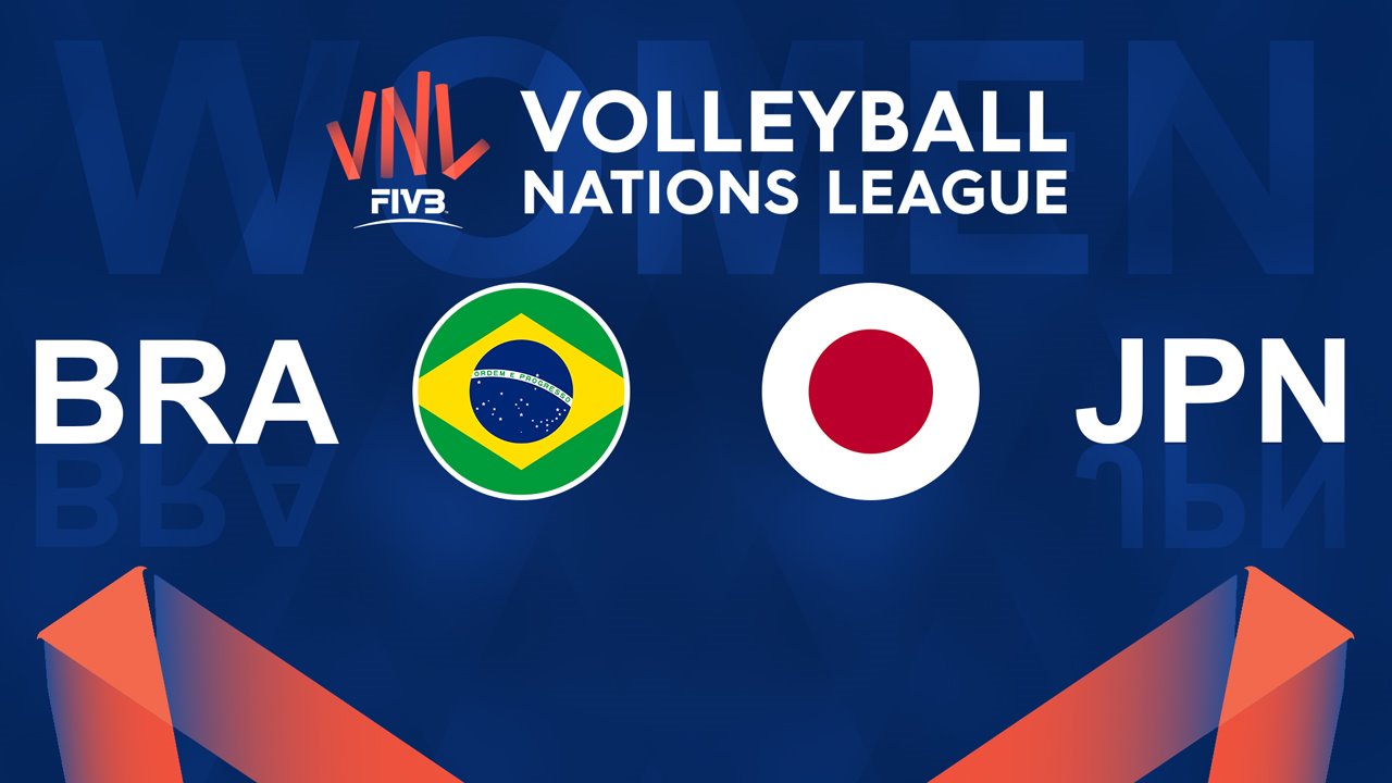 Brazil Volleyball Women vs Japan Volleyball Women poster