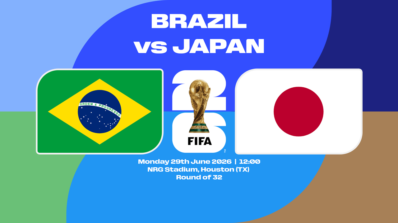 Brazil vs Japan poster