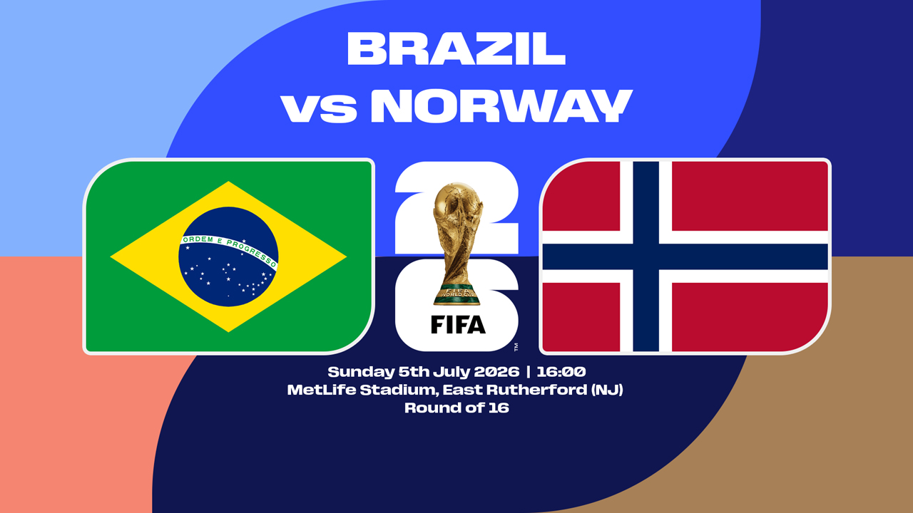Brazil vs Norway poster