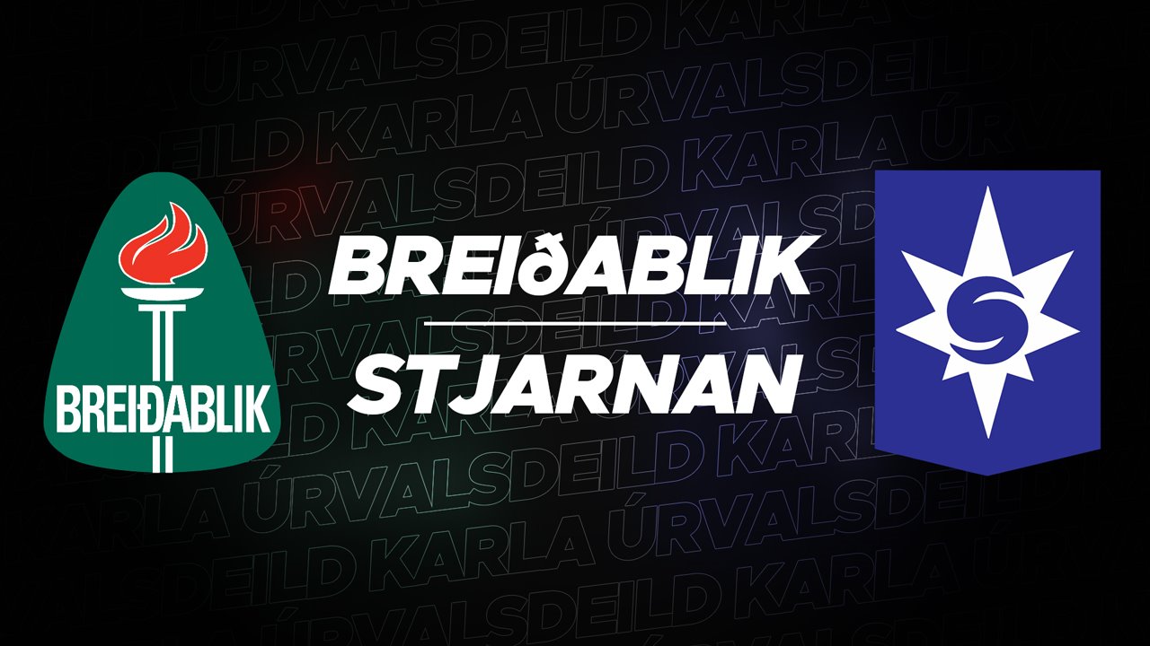 Breiðablik vs Stjarnan poster