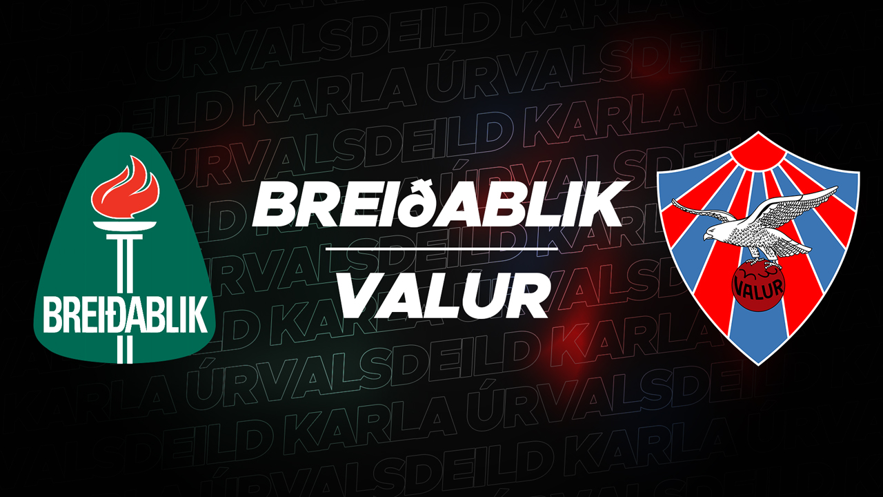 Breiðablik vs Valur poster