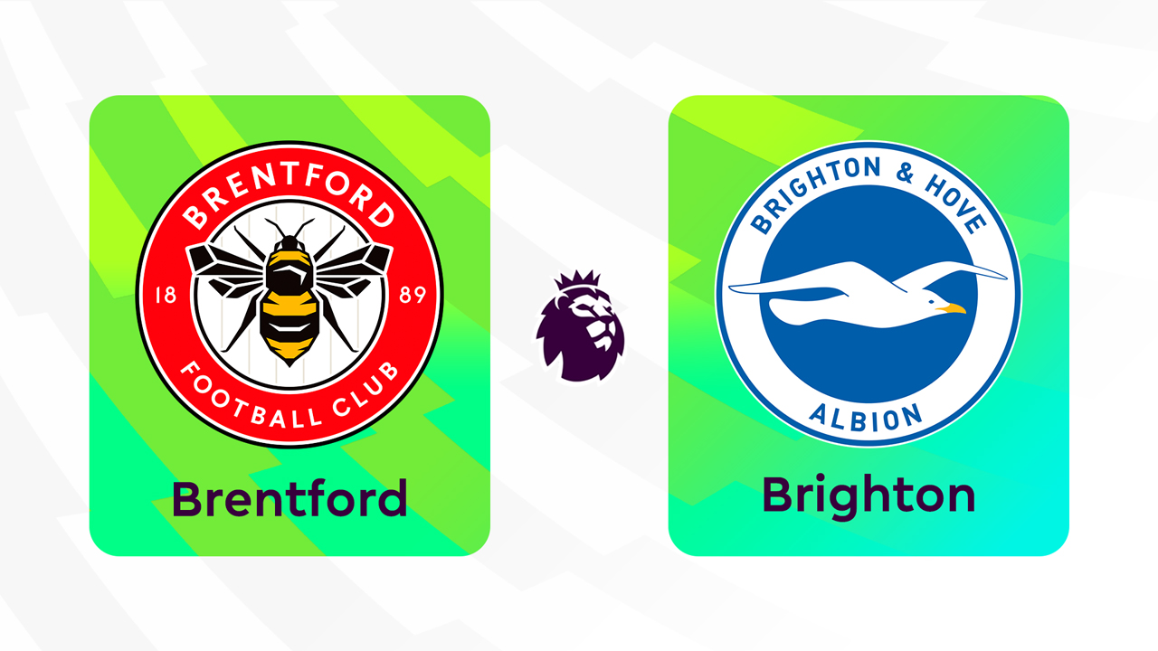 Brentford vs Brighton and Hove Albion poster