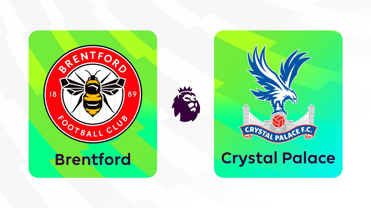 Brentford vs Crystal Palace poster
