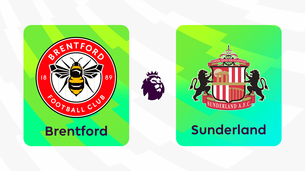 Brentford vs Sunderland poster