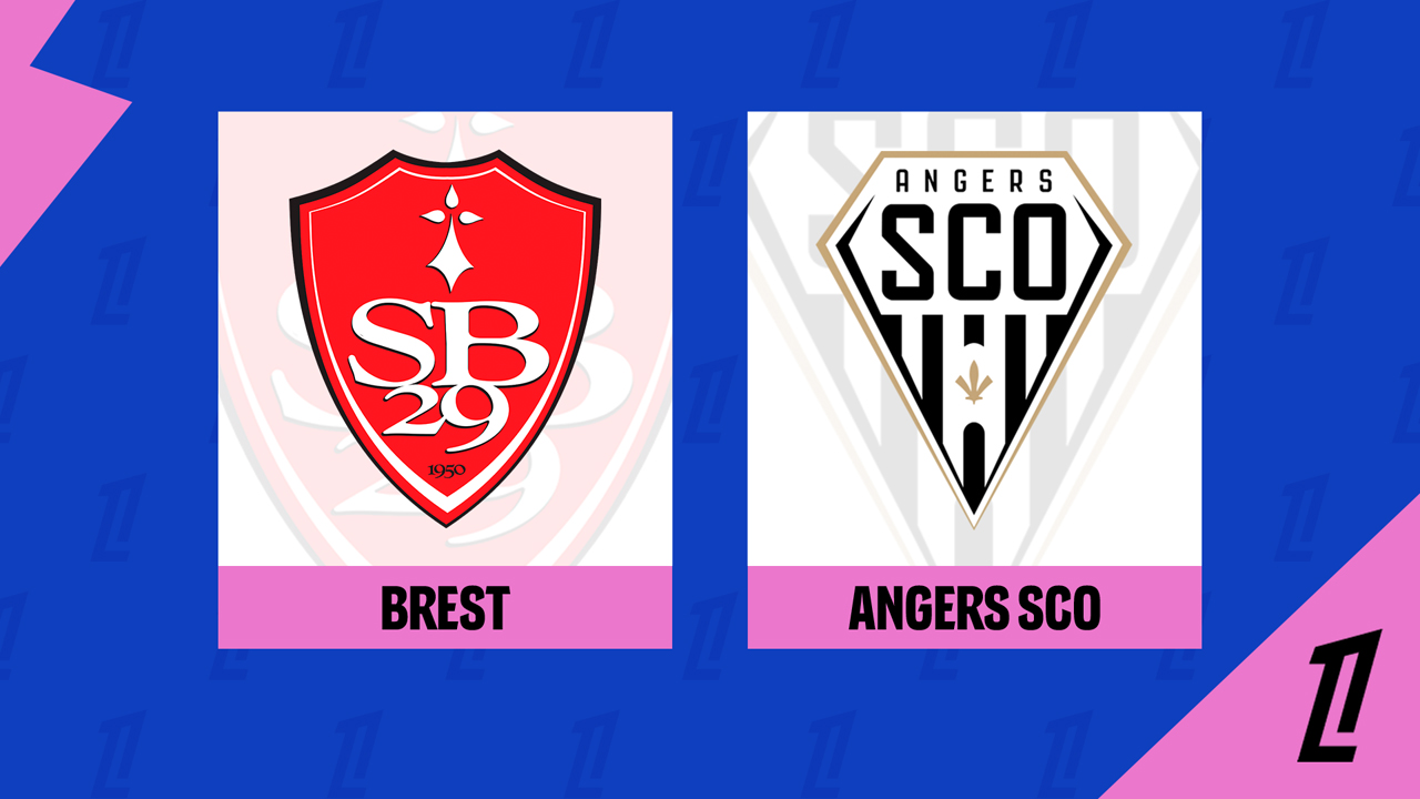 Brest vs Angers poster