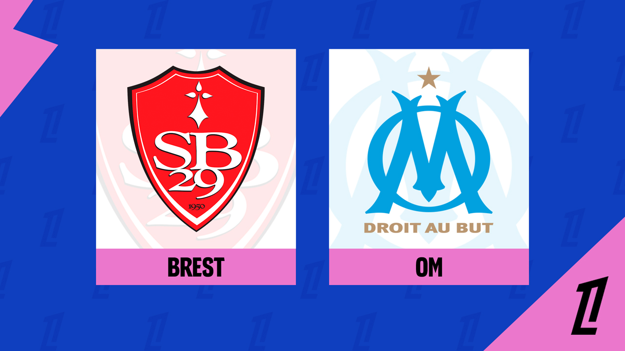 Brest vs Marseille poster