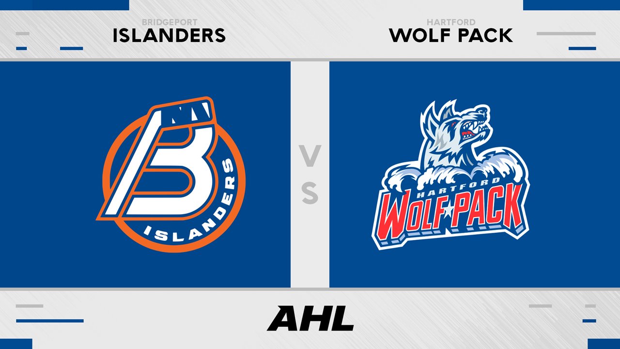 Bridgeport Islanders vs Hartford Wolf Pack poster