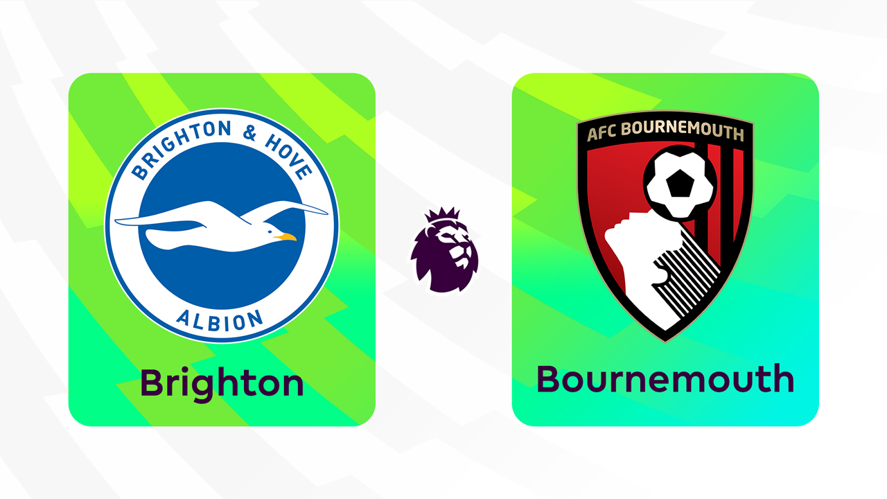 Brighton and Hove Albion vs Bournemouth poster