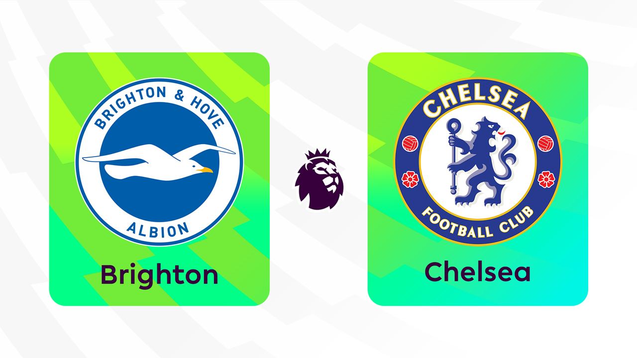 Brighton and Hove Albion vs Chelsea poster