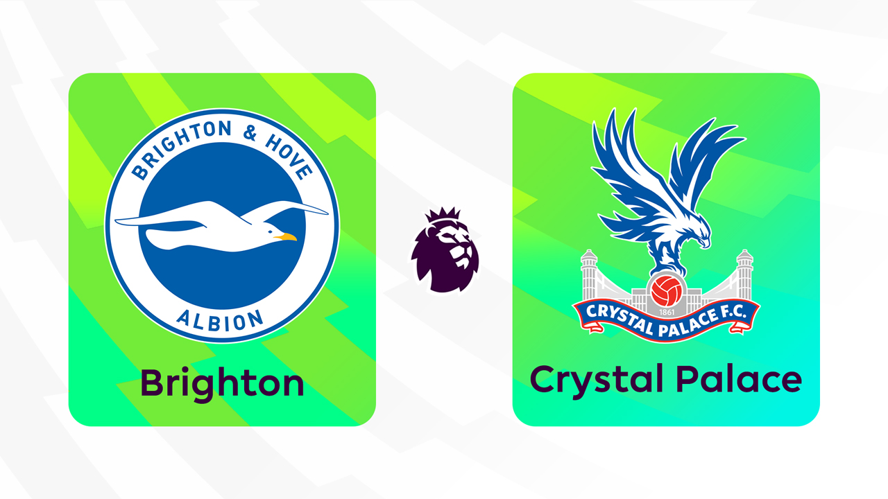 Brighton and Hove Albion vs Crystal Palace poster