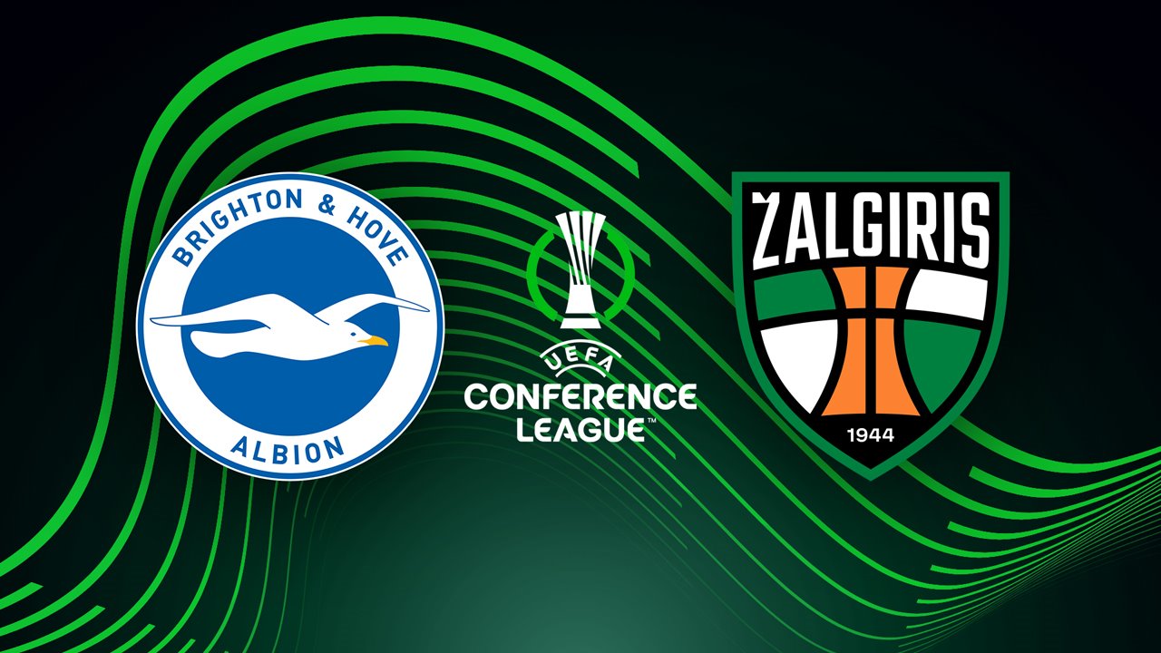 Brighton and Hove Albion vs Kauno Žalgiris poster