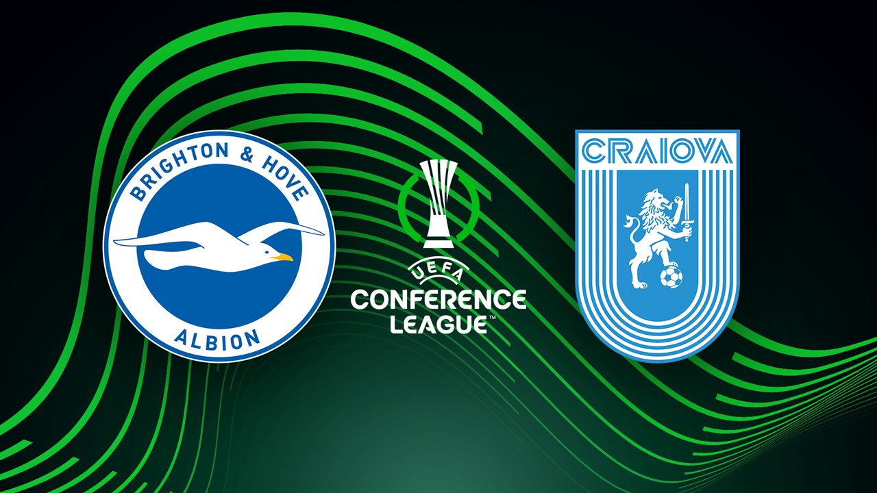 Brighton and Hove Albion vs Universitatea Craiova poster