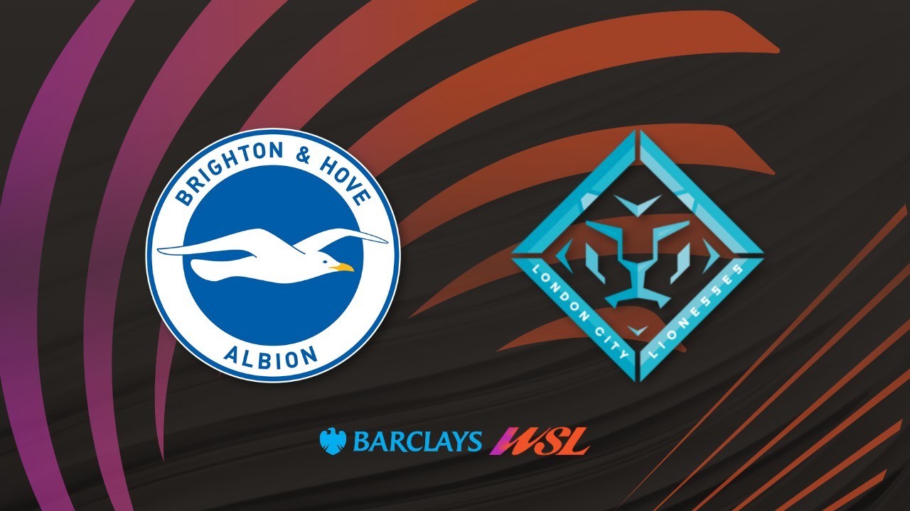 Brighton WFC vs London City Lionesses poster