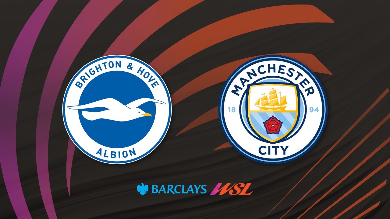 Brighton WFC vs Manchester City WFC poster
