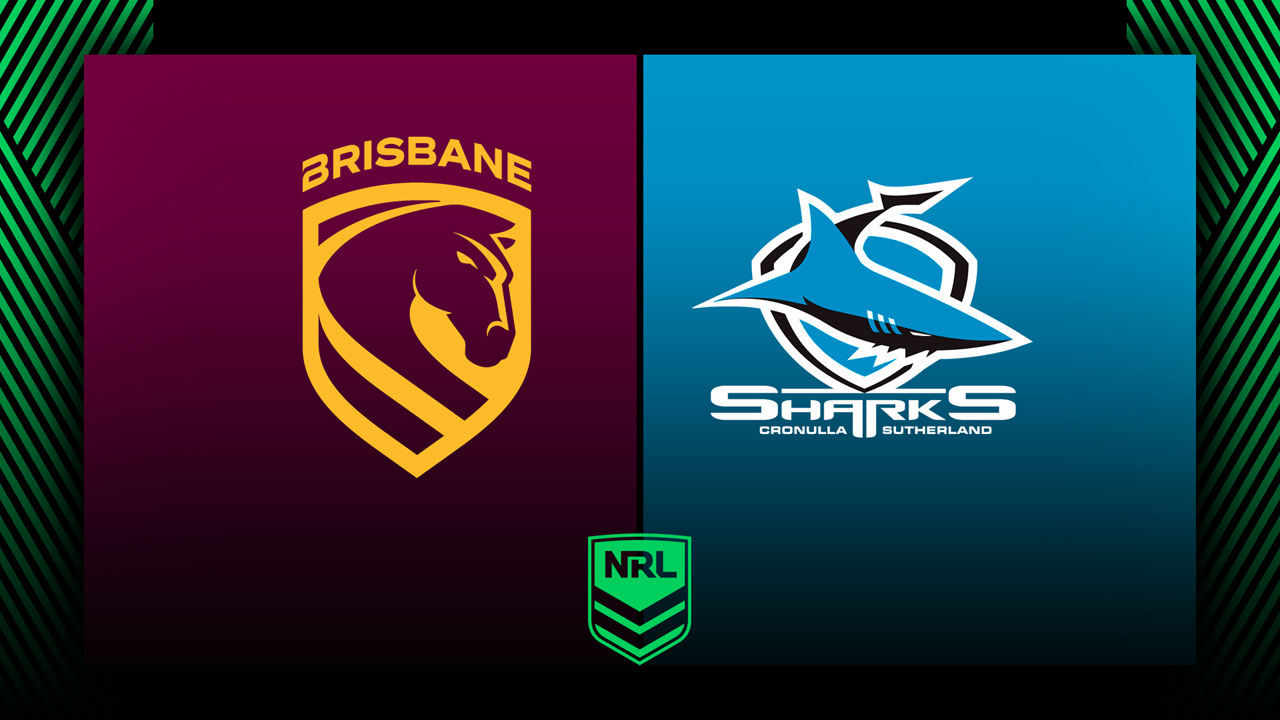 Brisbane Broncos vs Cronulla Sharks poster