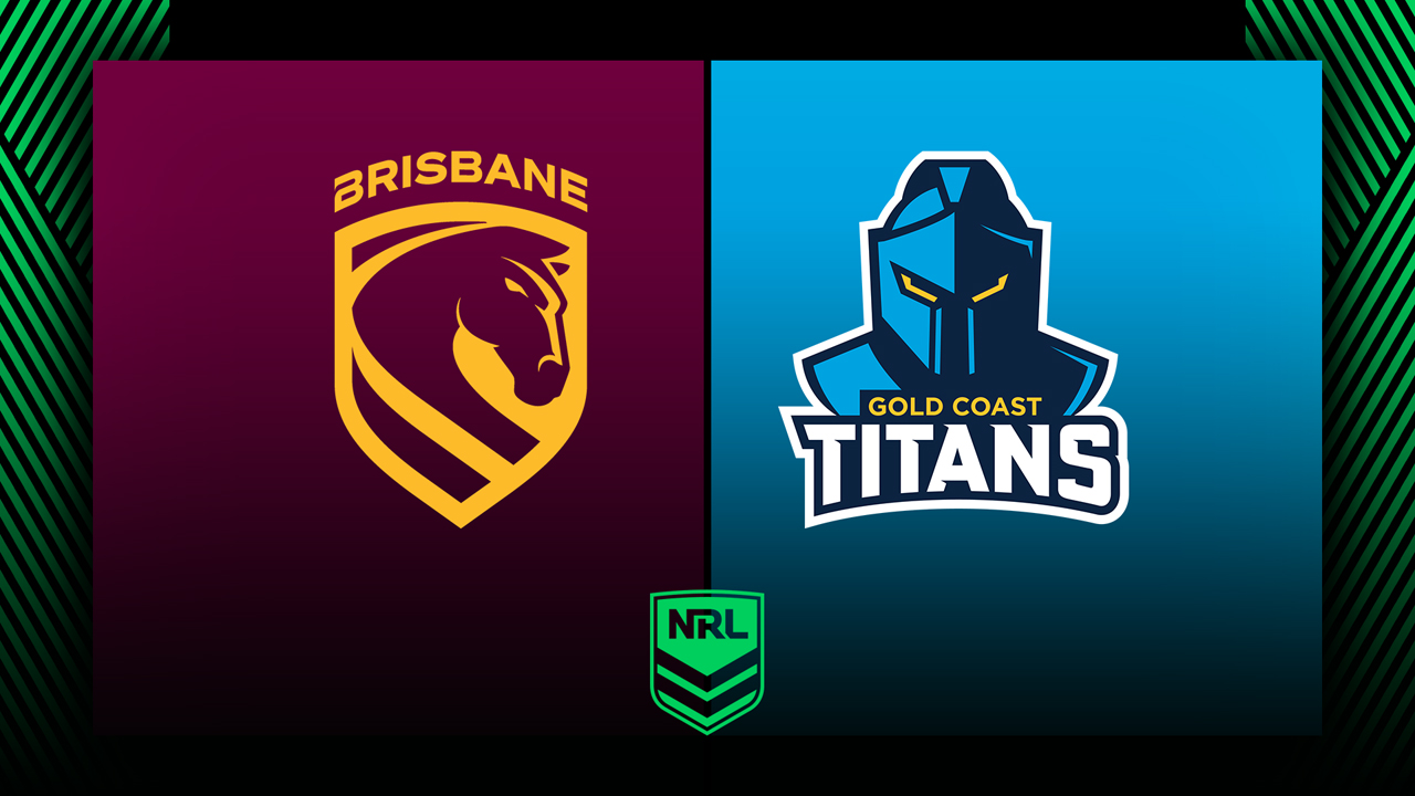 Brisbane Broncos vs Gold Coast Titans poster