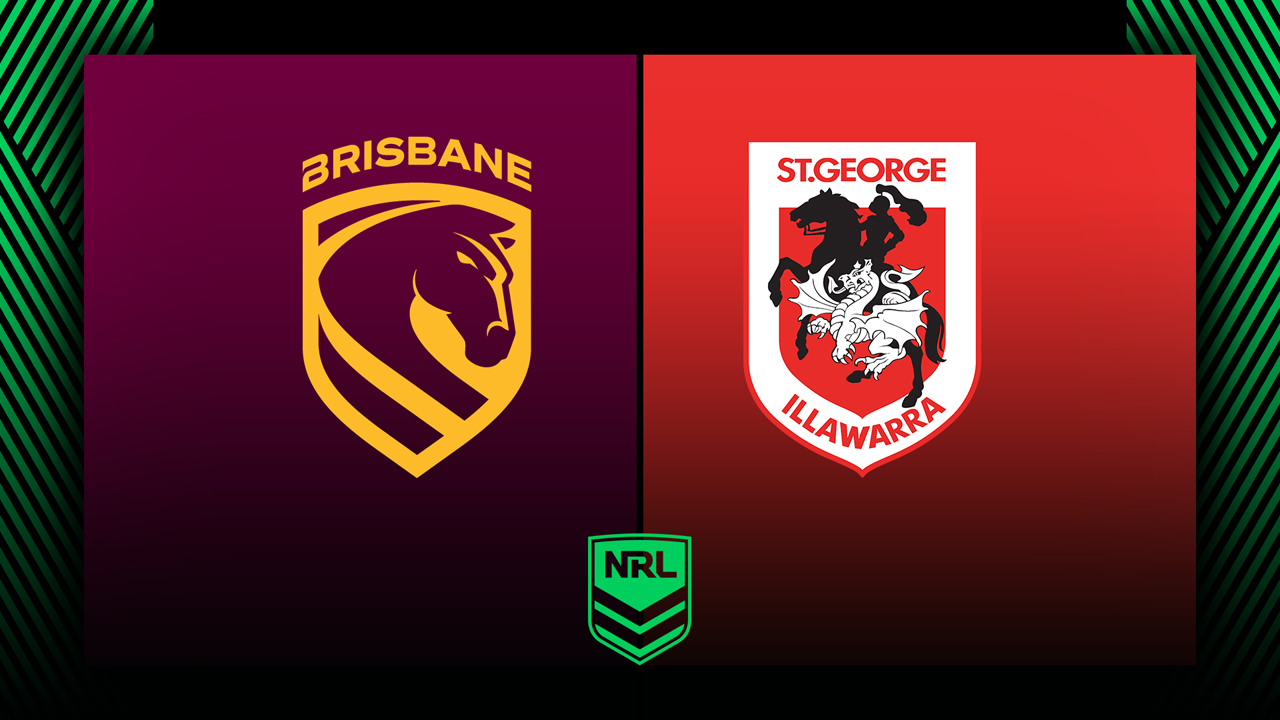 Brisbane Broncos vs St. George Illawara Dragons poster