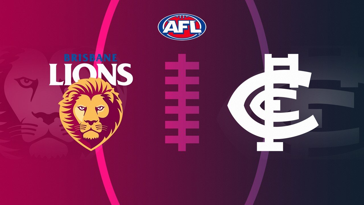 Brisbane Lions vs Carlton Football Club poster