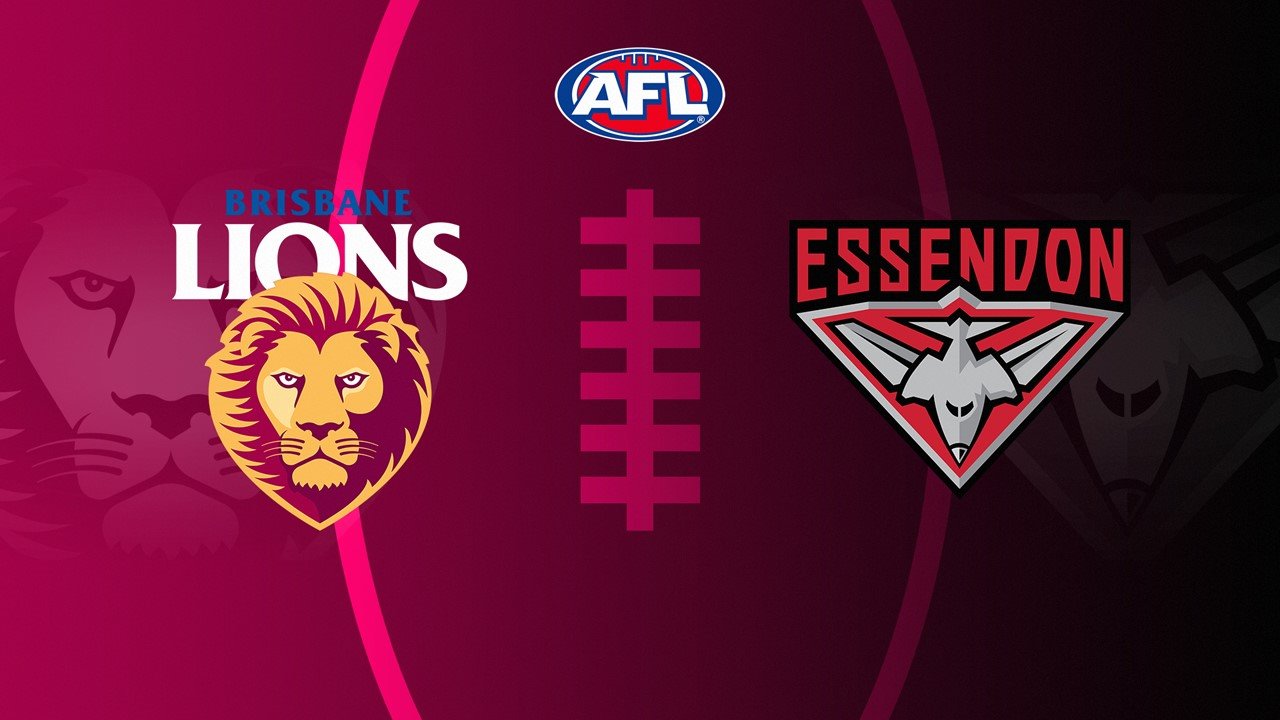 Brisbane Lions vs Essendon Football Club poster