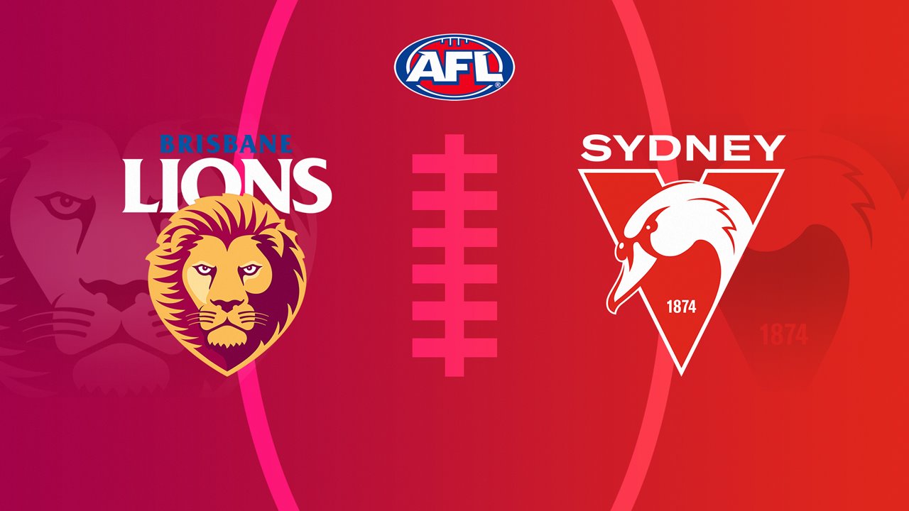 Brisbane Lions vs Sydney Swans poster