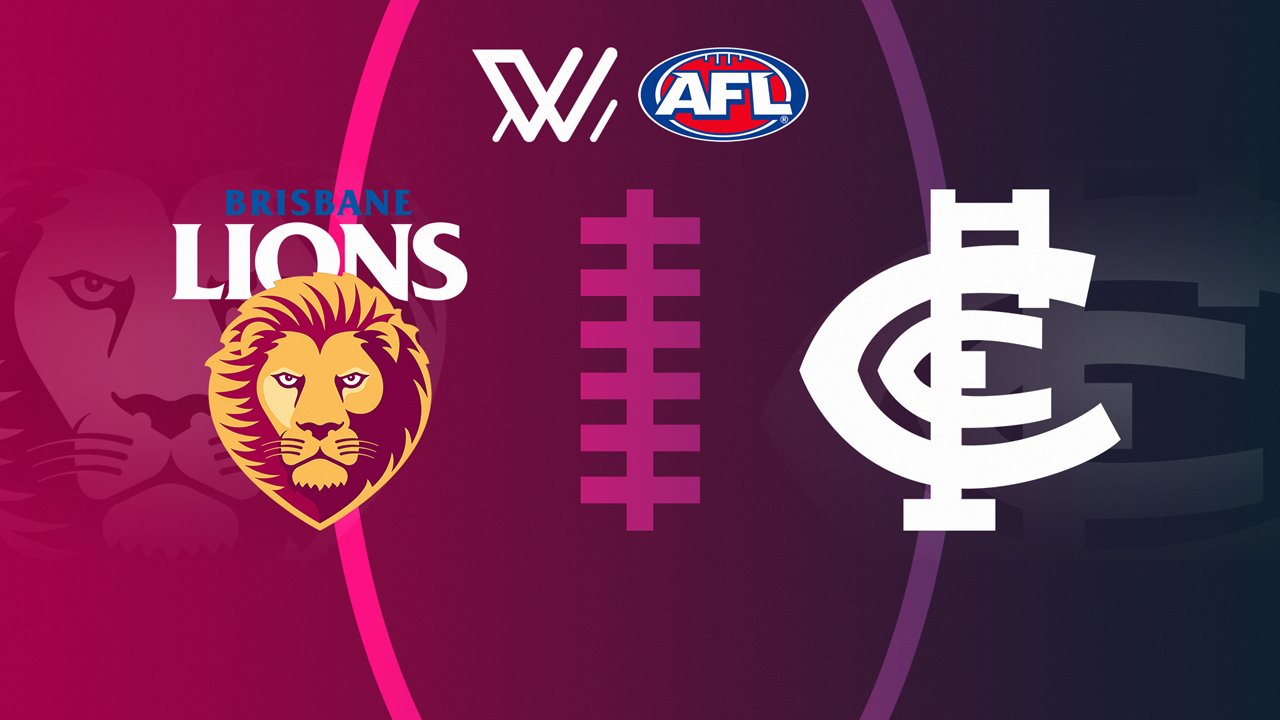 Brisbane Lions Women vs Carlton Blues Women poster