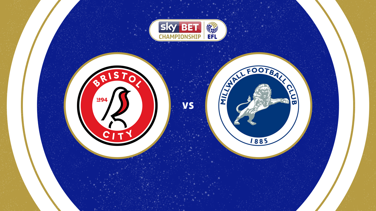 Bristol City vs Millwall poster
