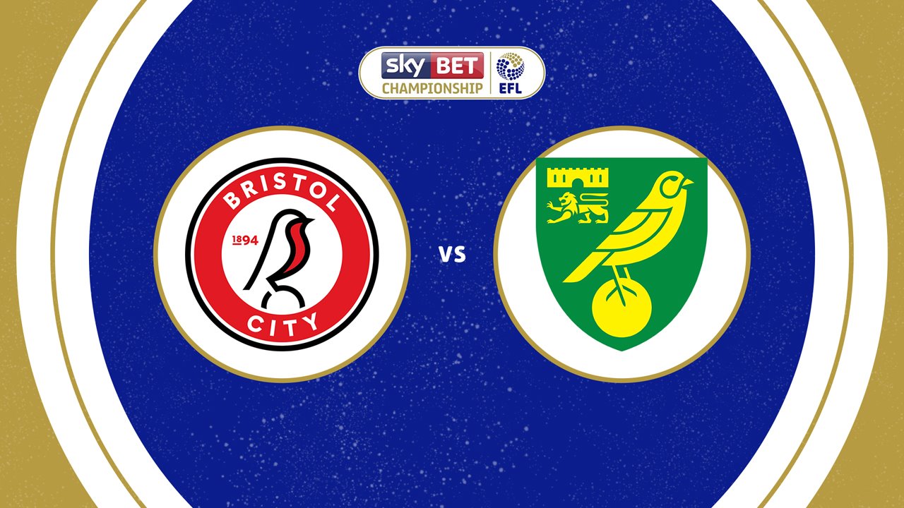 Bristol City vs Norwich City poster