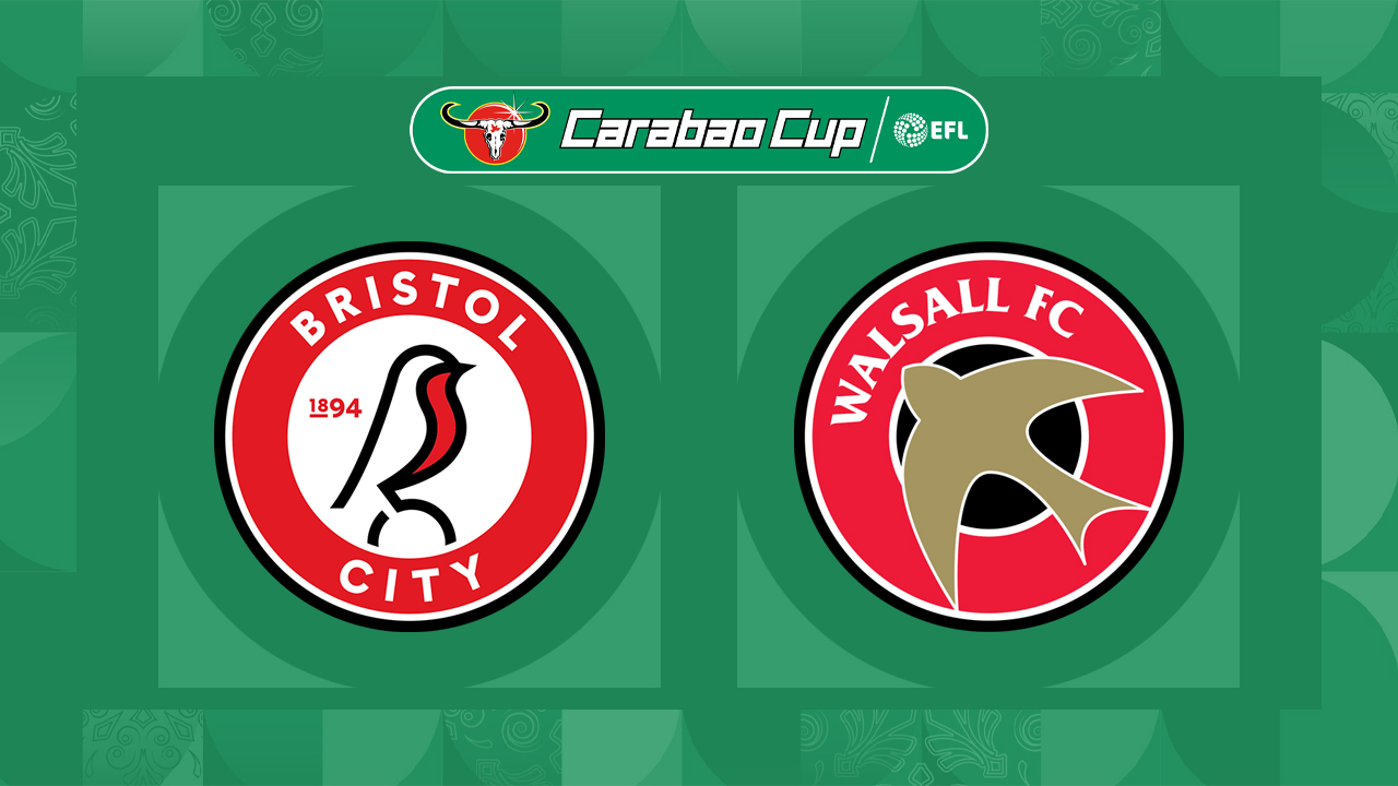 Bristol City vs Walsall poster