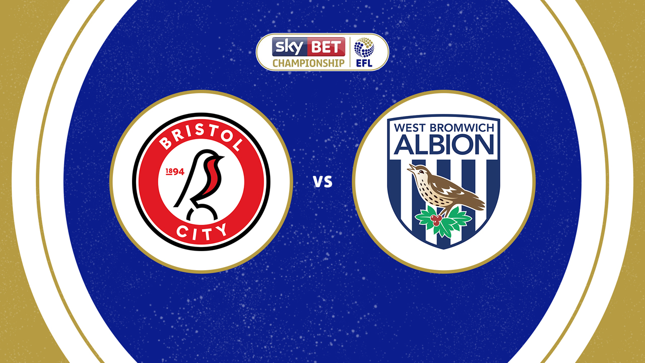 Bristol City vs West Bromwich Albion poster