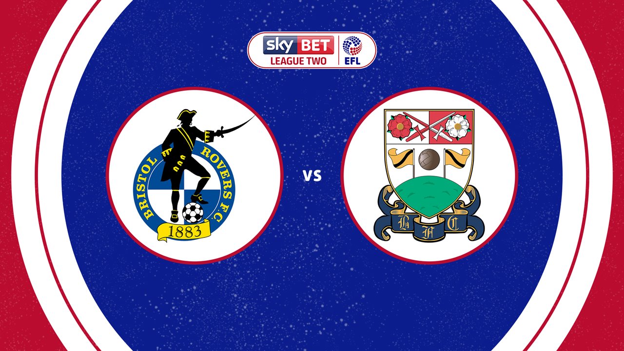 Bristol Rovers vs Barnet poster