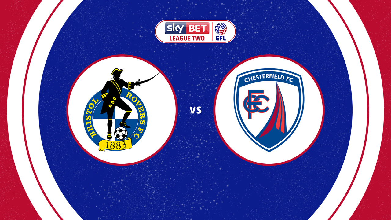 Bristol Rovers vs Chesterfield poster