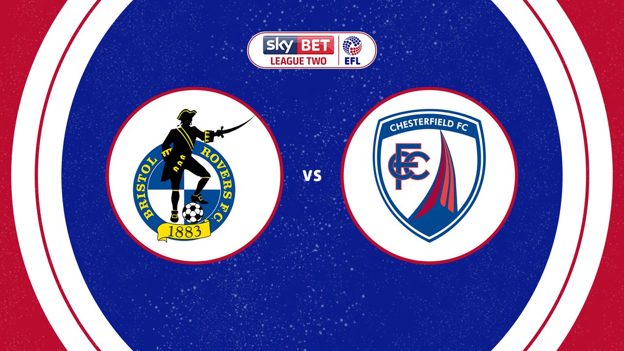Bristol Rovers vs Chesterfield poster