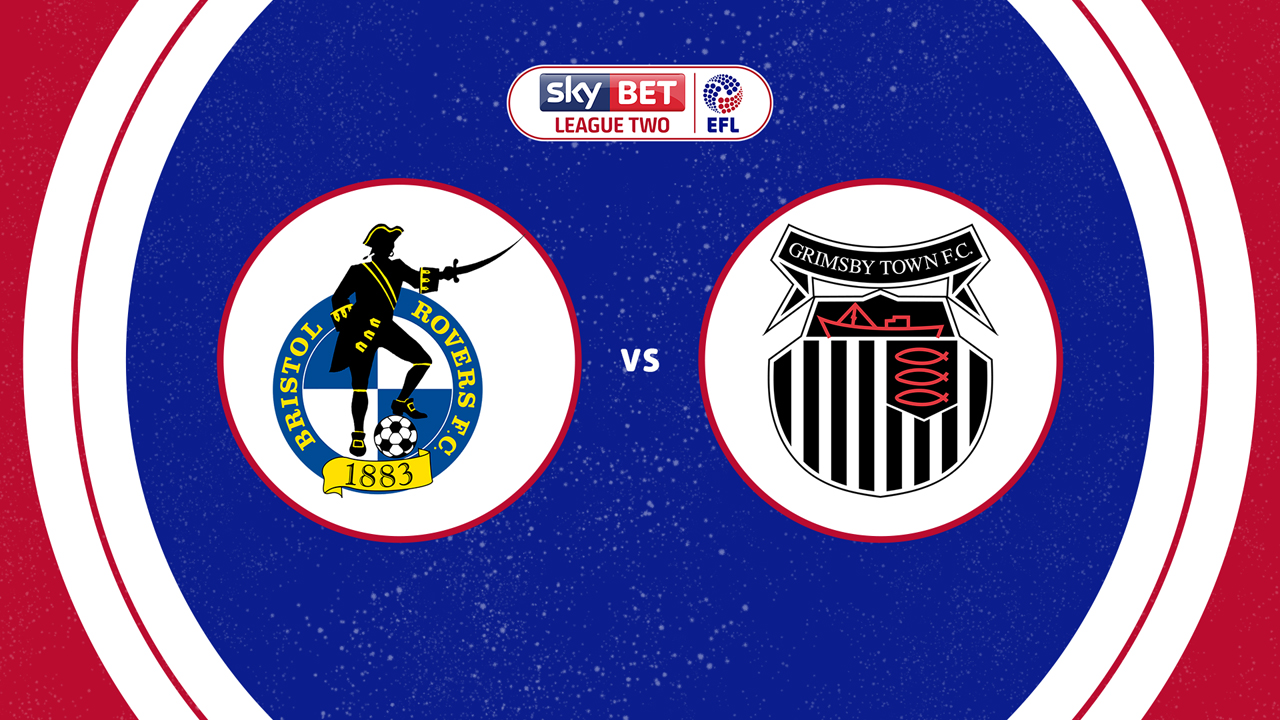 Bristol Rovers vs Grimsby Town poster