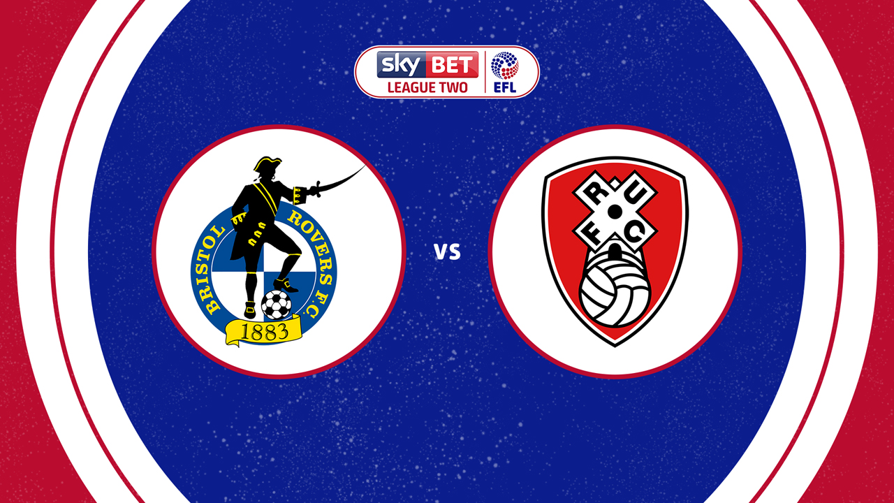 Bristol Rovers vs Rotherham United poster