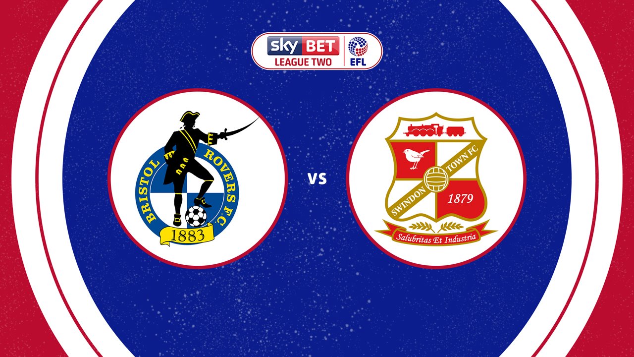 Bristol Rovers vs Swindon Town poster