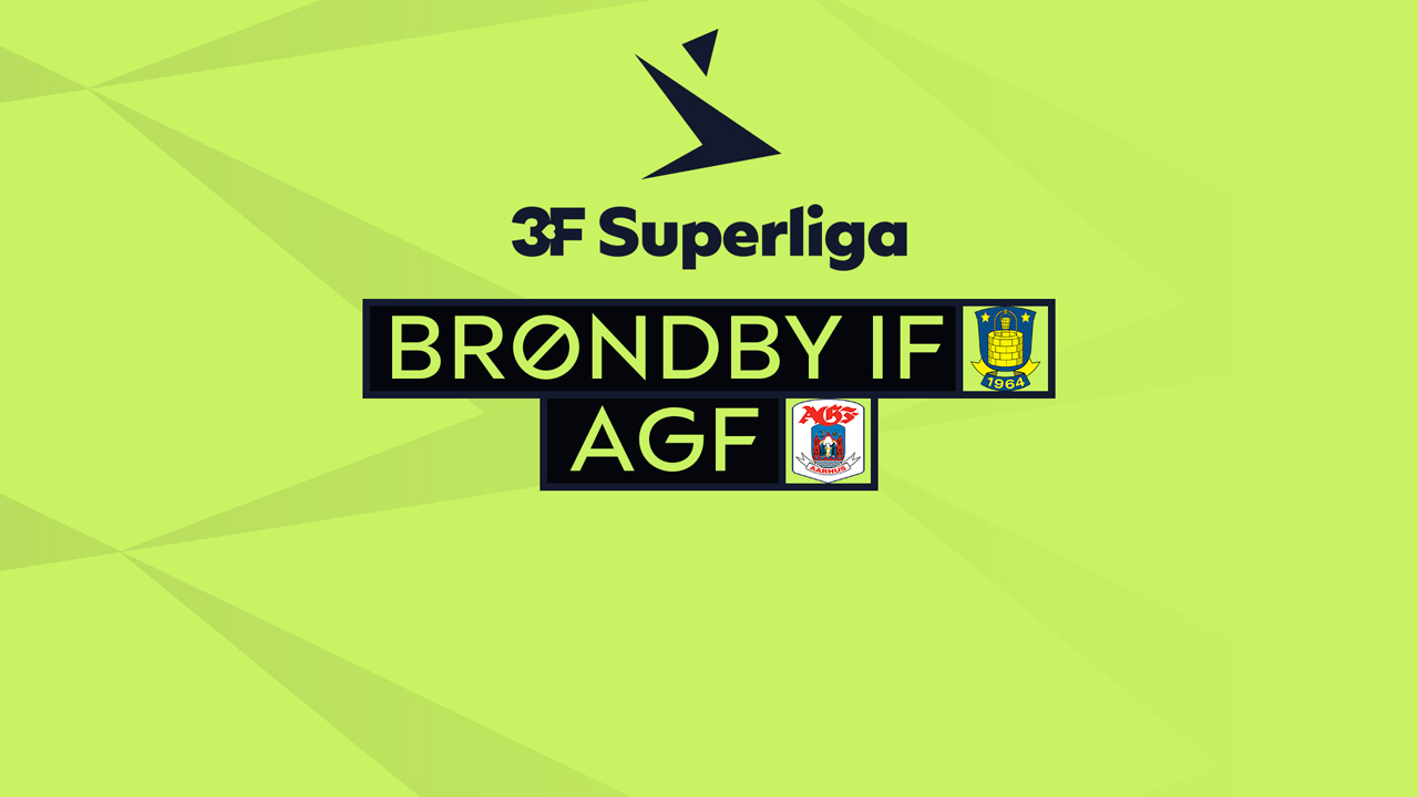 Brøndby vs AGF Aarhus poster