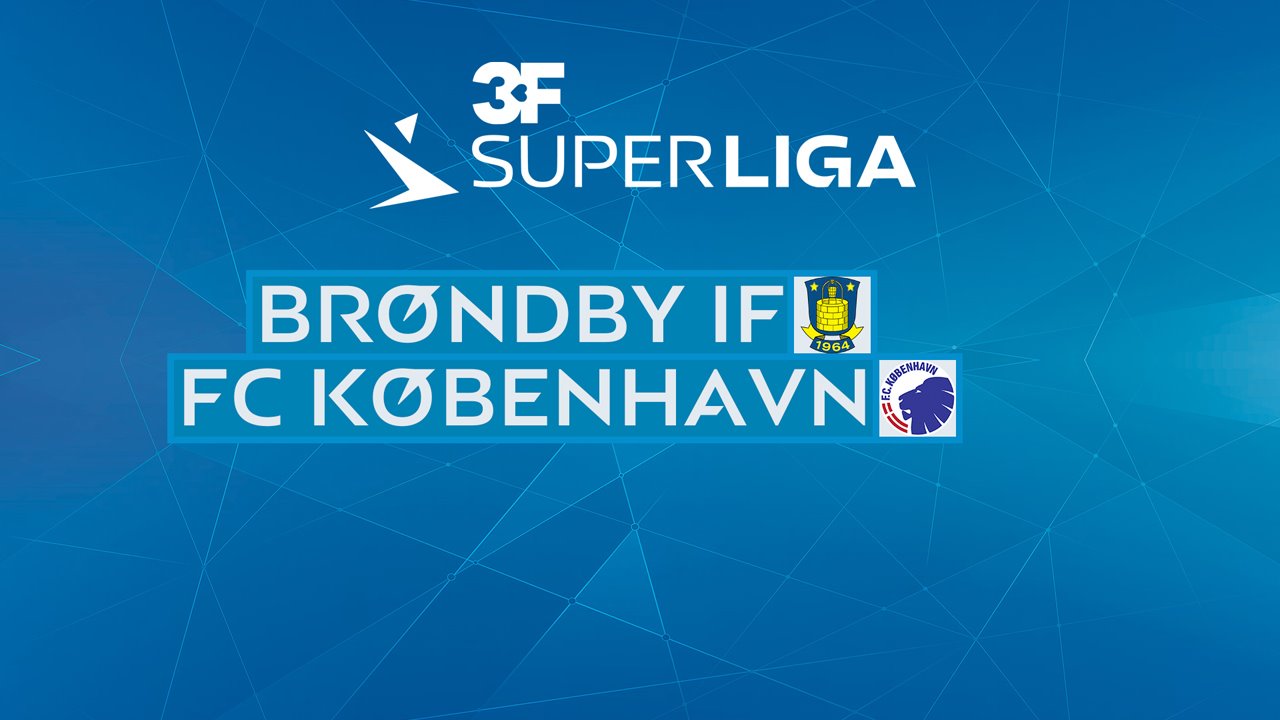 Brøndby vs FC Copenhagen poster