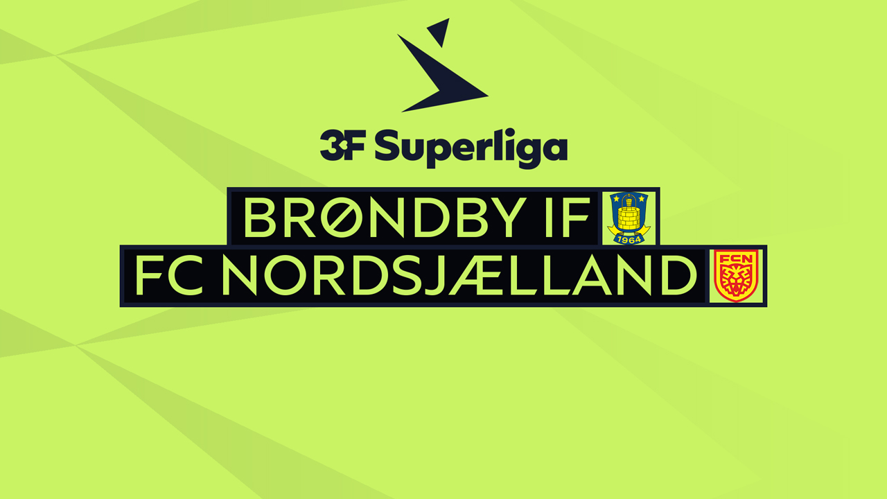 Brøndby vs FC Nordsjælland poster