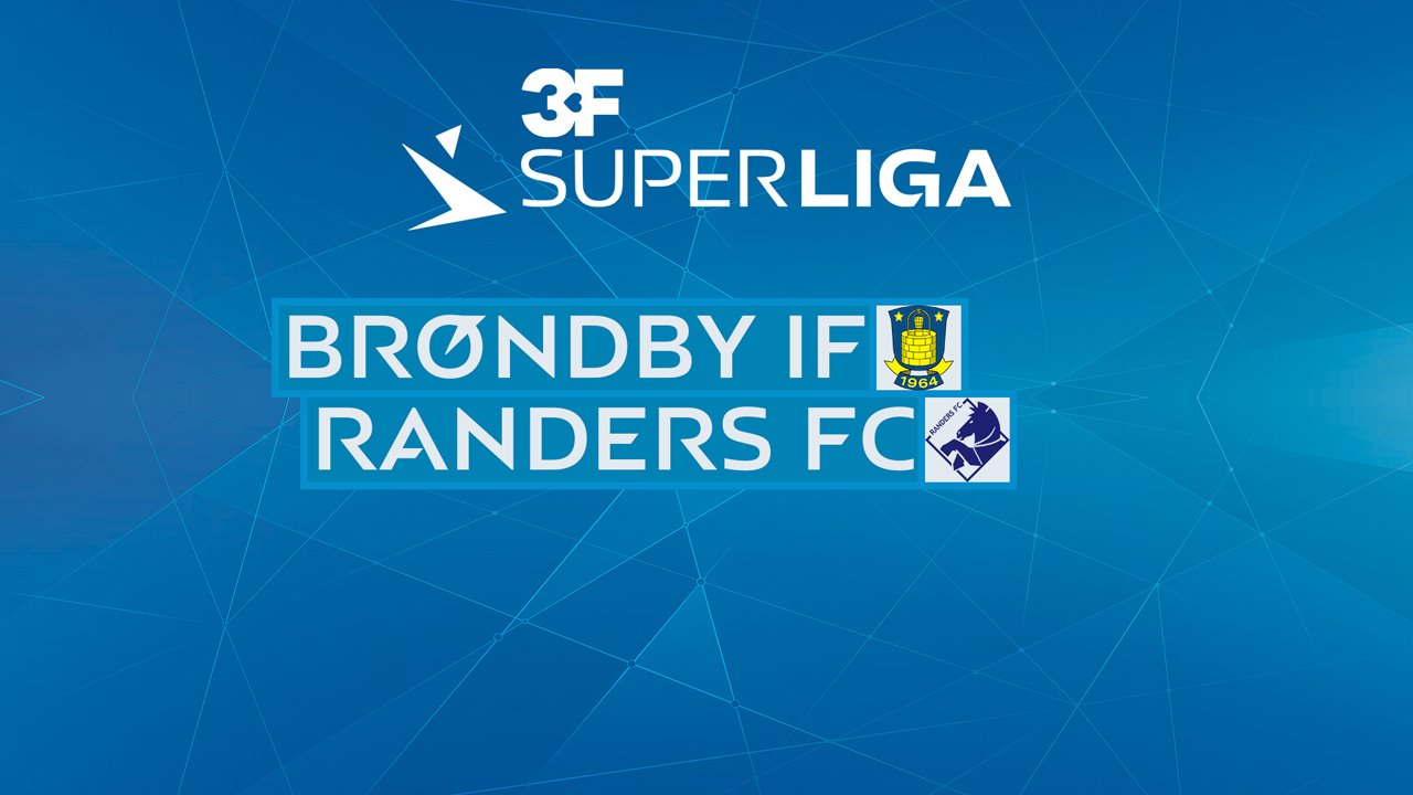 Brøndby vs Randers FC poster