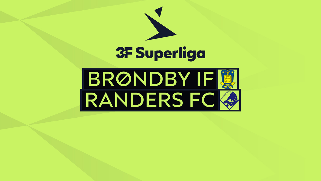Brøndby vs Randers FC poster