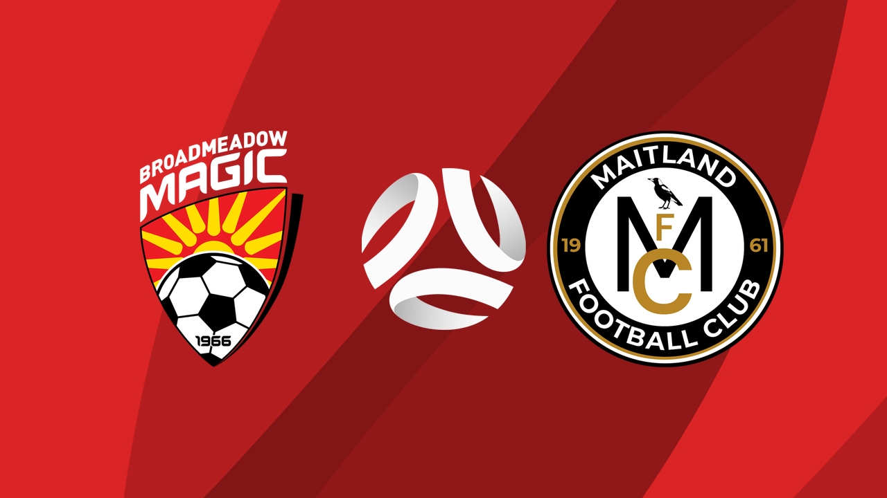 Broadmeadow Magic vs Maitland poster
