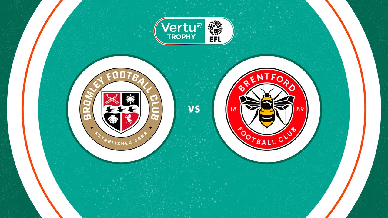 Bromley vs Brentford U21 poster